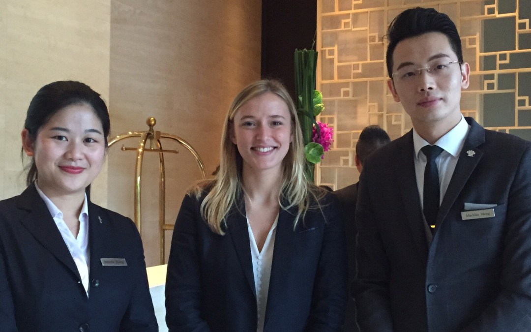 Constance Senechaut talks about promotion, cafes and rice wine!