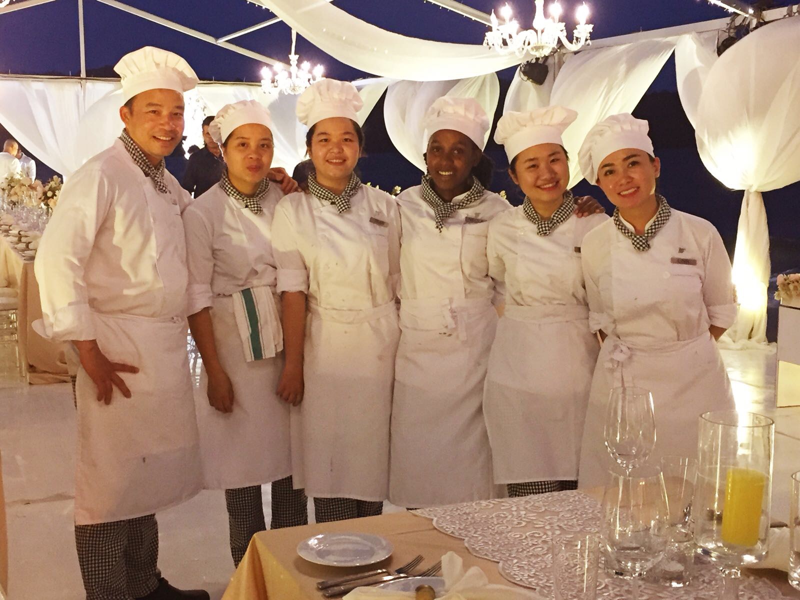 Culinary Arts student on work placement at JW Marriott in Vietnam - Placement Year International