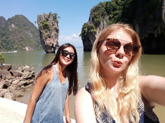 Marika Varga, Management Trainee with Centara in Thailand