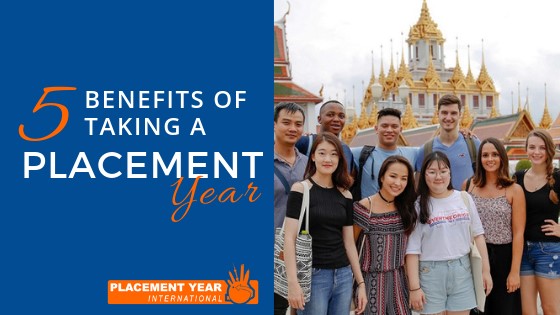 Top 5 benefits of taking a placement year Image showing interns overseas on their placement year with Placement Year International